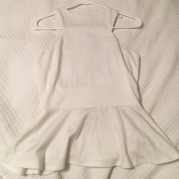 Tobi high neck peplum shirt - Picture 2 of 2